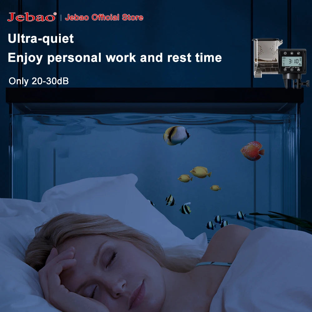 Jebao Jecod Intelligent Automatic Aquarium Feeder With Wifi