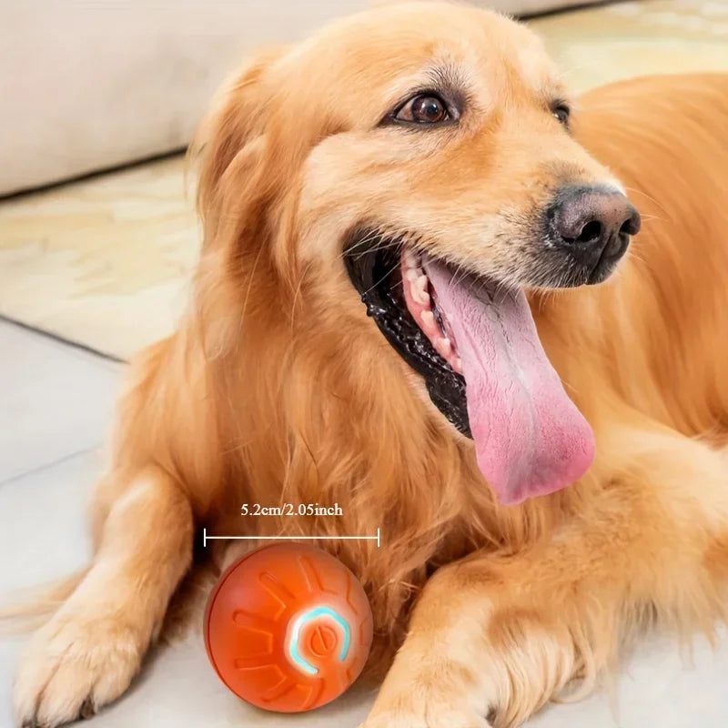 Smart Dog Toy Ball Moving Interactive USB Puppy Gift