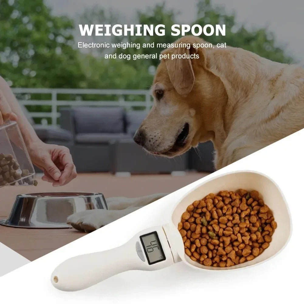 Digital Pet Food Measuring Scoop With LED Display Scale