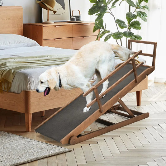 Lilypelle Adjustable Dog Ramp For Small And Large Dogs
