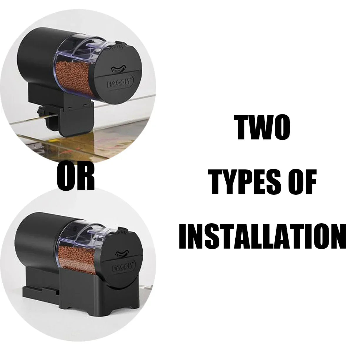 Automatic Fish Feeder For Aquarium 100ml Battery Powered