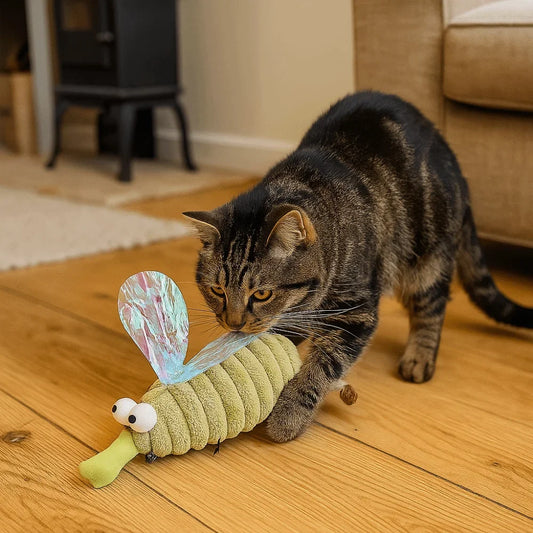Interactive Catnip Plush Toy for Cats Bite Resistant Teeth