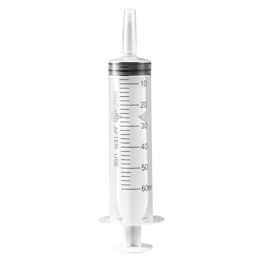 Plastic Needle Free Disposable Syringes Pets 60 To 100ml