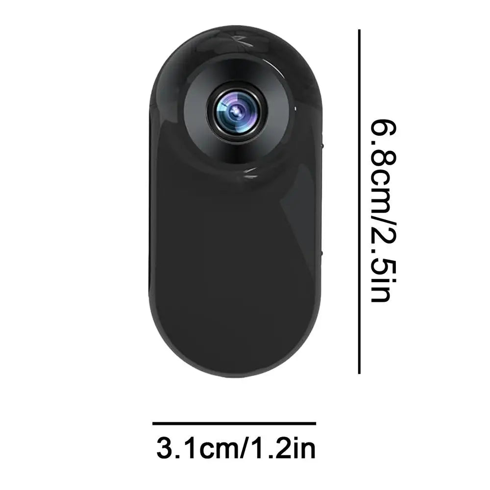Pet Collar Camera 1080P Mini With Screen For Recording