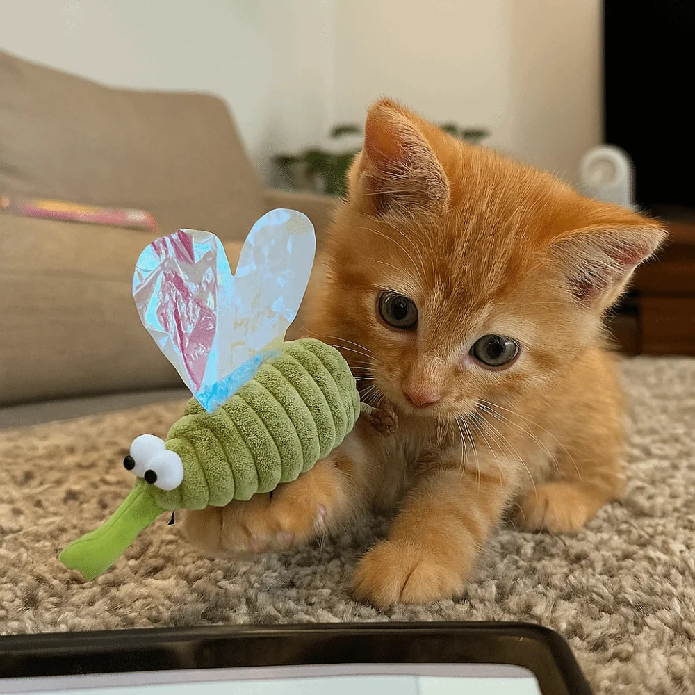 Interactive Catnip Plush Toy for Cats Bite Resistant Teeth