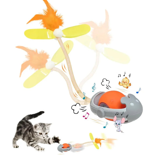 Hign-Concerned Kitten Friendly Interactive Cat Toys Mice