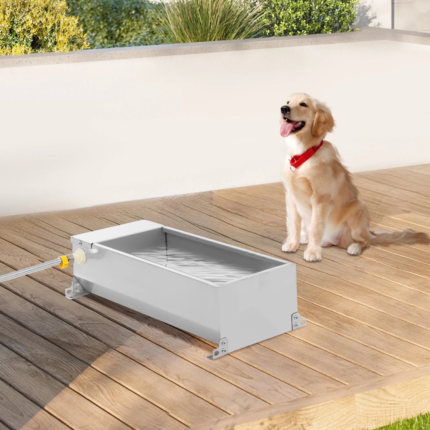 Automatic Self Filling Dog Waterer Tank With Float Valve