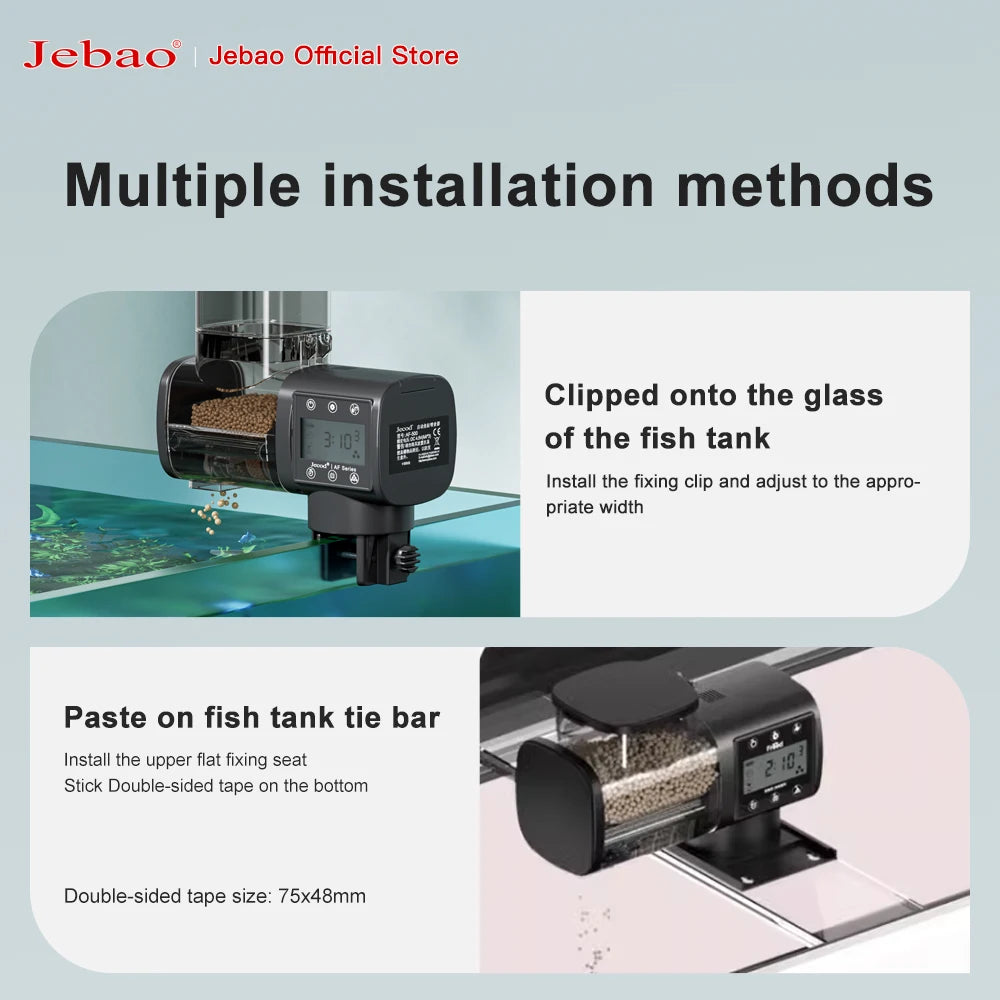 Jebao Jecod Intelligent Automatic Aquarium Feeder With Wifi