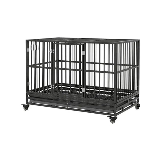 Durable Portable Adjustable Dog Crate For Secure Travel