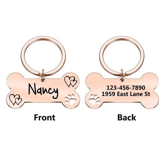 Custom Name Dog Tag Collar For Puppy From Sichuan Brand