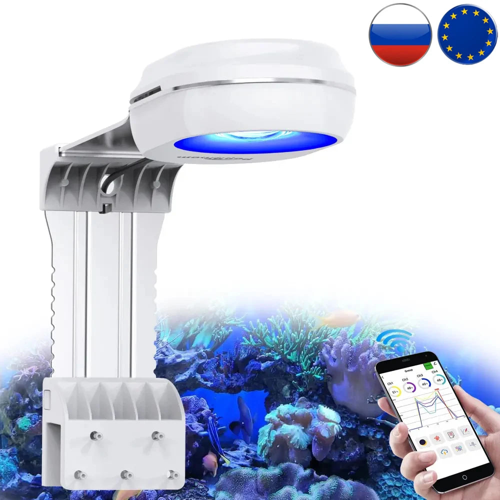 PopBloom RL60 60W Nano Aquarium Lamp Full Spectrum For Reef