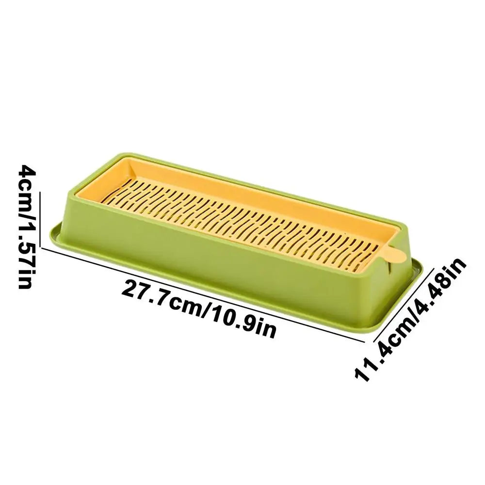 Layered Cat Grass Planter Kit Soilless Convenience For Cats