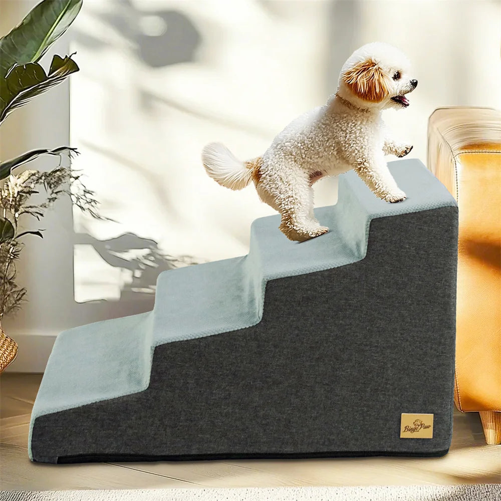Dog Door Pet Ramp Stairs 3 Step 4 Step High Density Foam