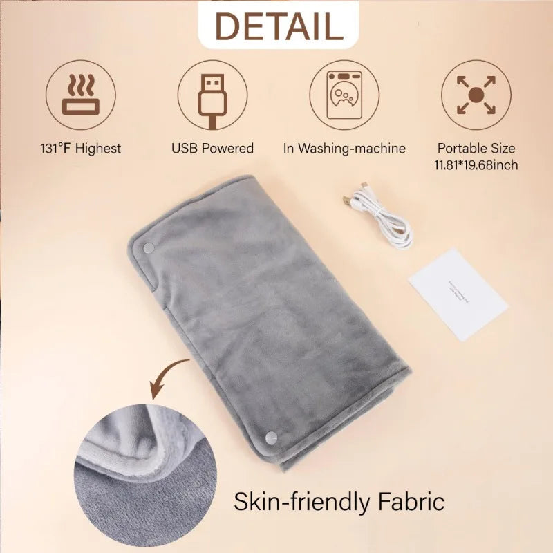 Winter Pet Heating Blanket Temperature Warm Cat Dog Mattress Indoor Heating Pad Pet Supplies USB heating pad