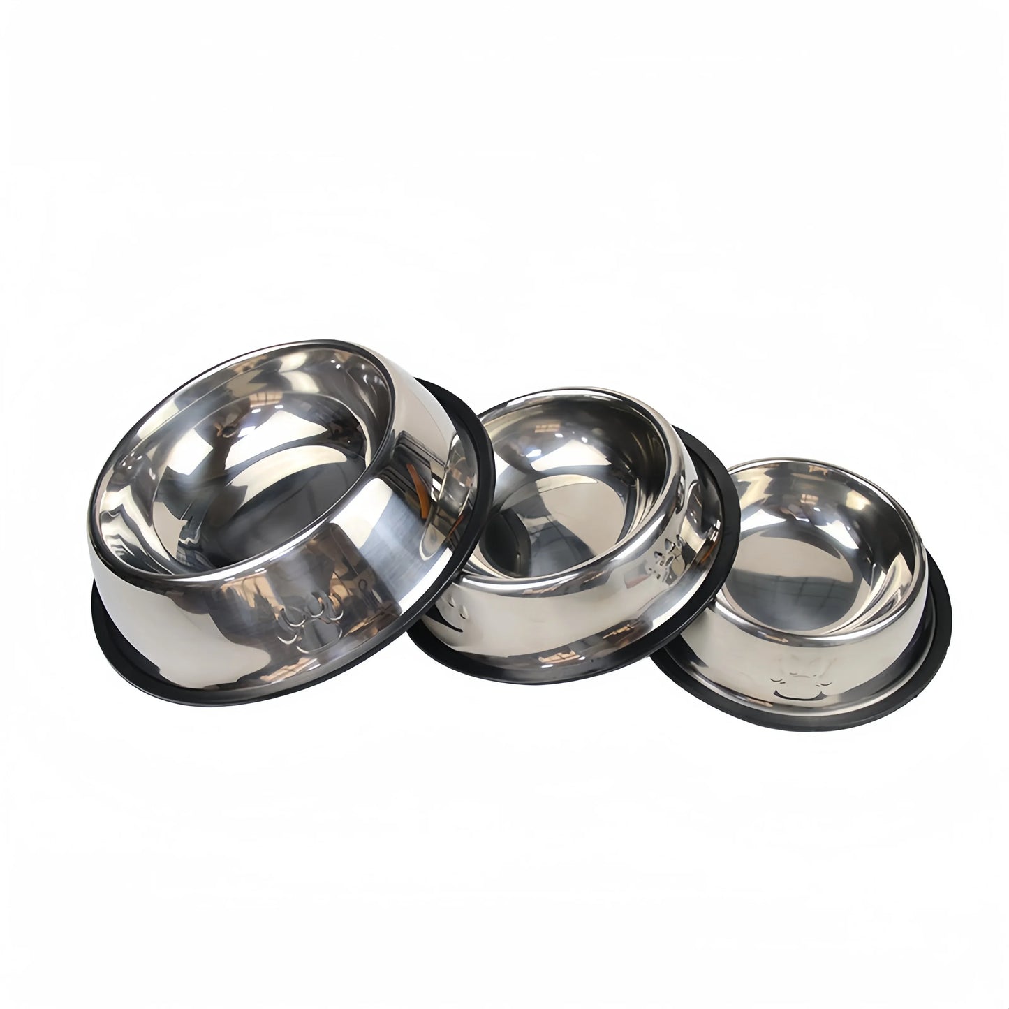 YTYIN Stainless Steel Pet Bowl For Dogs And Cats Easy Clean
