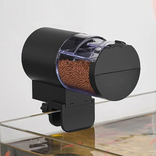 Auto Fish Tank Feeder Large Capacity Intelligent Control Fish Feeder Aquarium Fish Food Dispenser for Goldfish/Koi/Turtle