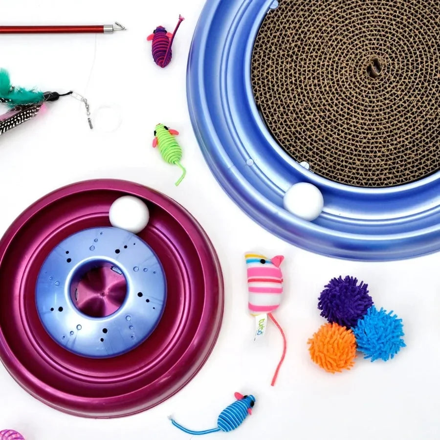 Bergan Catnip Cyclone Toy Stimulates Indoor Cat Instincts