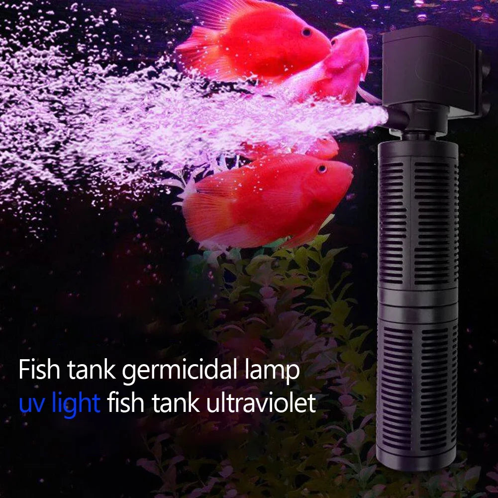 3 In 1 Aeration Water Purifier For Submersible Aquarium