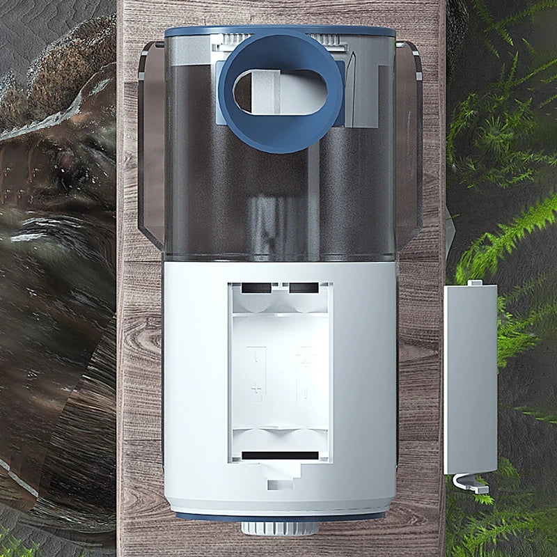 Automatic Fish Feeder With Timer Display For Aquarium