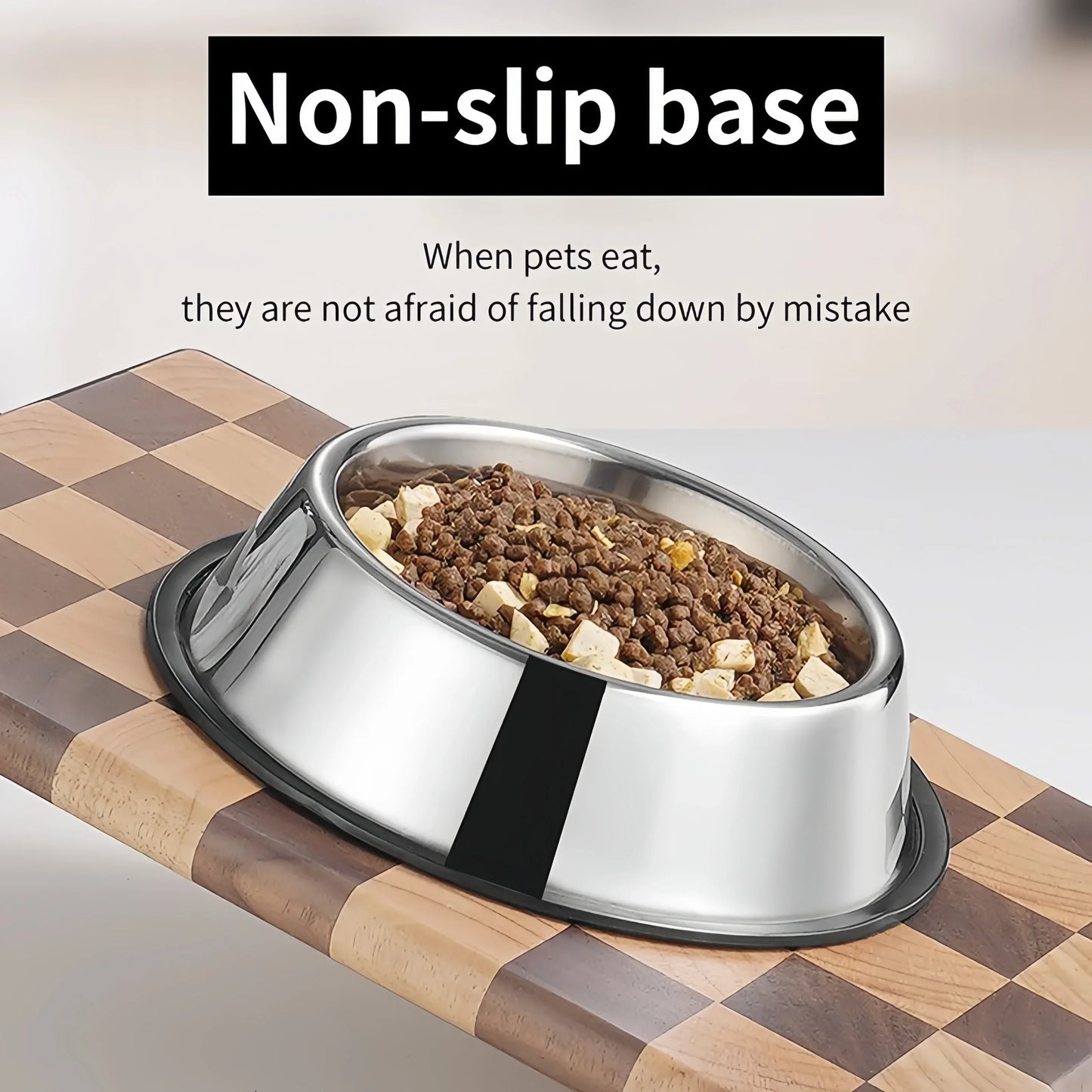 YTYIN Stainless Steel Pet Bowl For Dogs And Cats Easy Clean