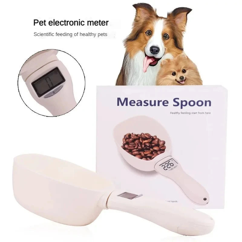 Digital Pet Food Measuring Scoop With LED Display Scale