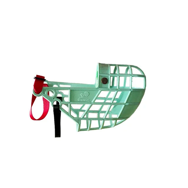 Adjustable Dog Muzzle Breathable Plastic Mouth Cover S M L