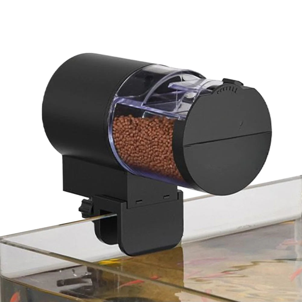 Auto Fish Tank Feeder Large Capacity Intelligent Control Fish Feeder Aquarium Fish Food Dispenser for Goldfish/Koi/Turtle