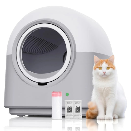 Self-Cleaning Litter Box Automatic Electronic Hands-Free Smart Robot self Cleaning Litter Box - Large 60L Capacity,, Customized