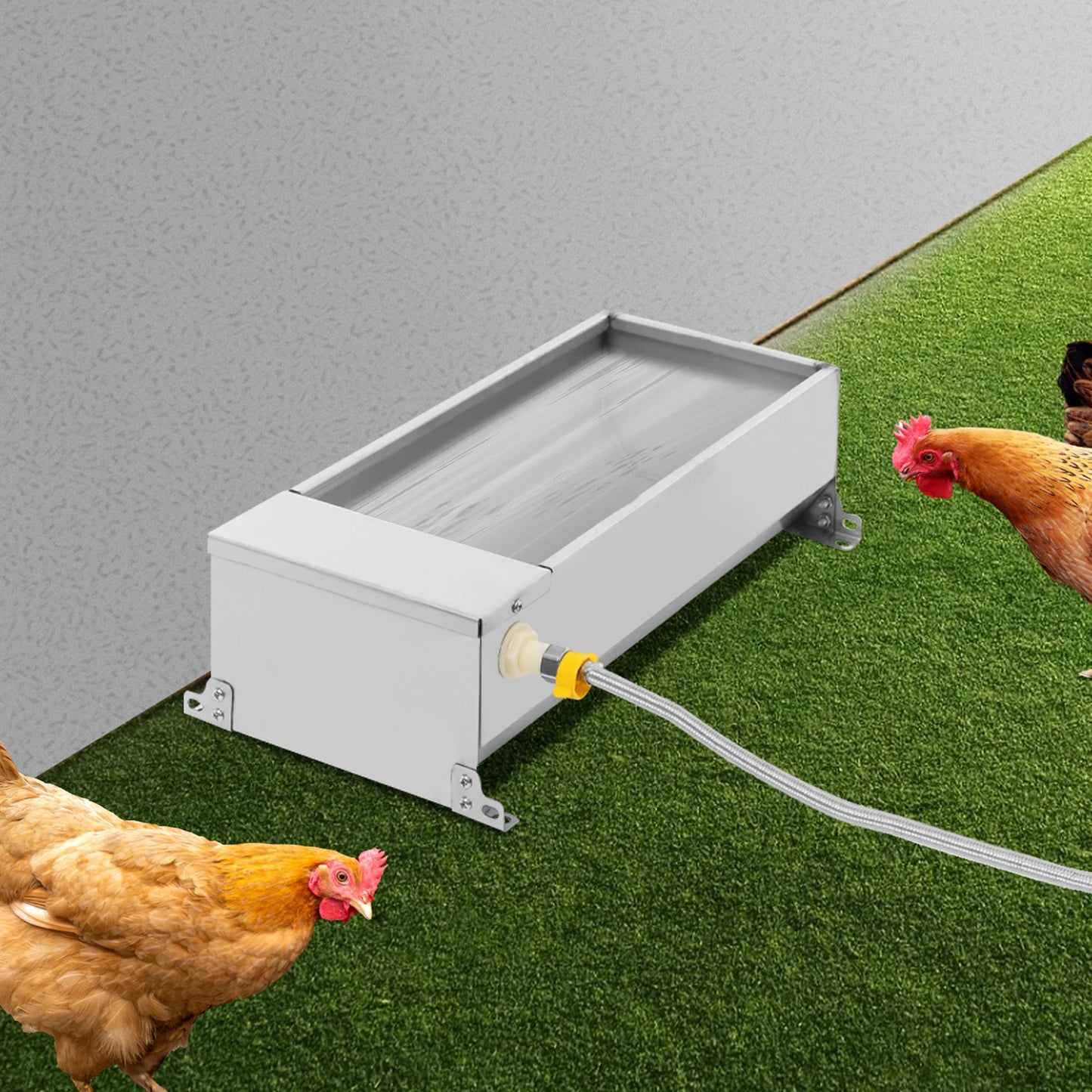 Automatic Self Filling Dog Waterer Tank With Float Valve