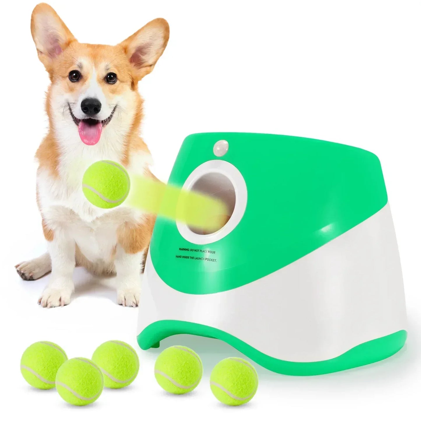 Catapult For Dogs Ball Launcher Dog Toy Tennis Ball Launcher Jumping Ball Pitbull Toys Tennis Ball Machine Automatic Throw Pet