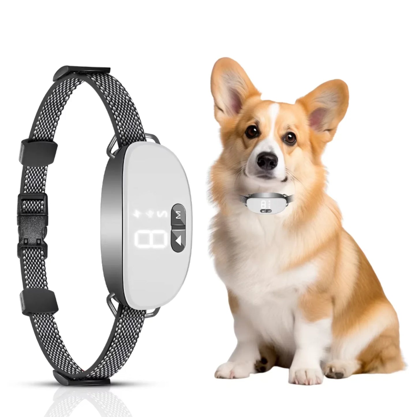 Rechargeable Smart Dog Bark Collar Adjustable Sensitivity