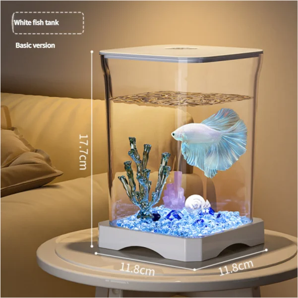 4K Desktop Fish Tank Acrylic With Detachable Panel Premium