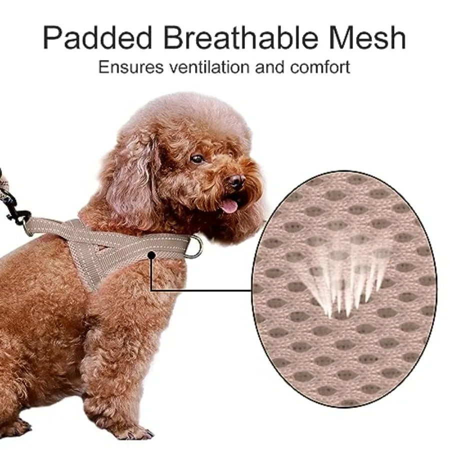 No Pull Dog Harness with Breathable Mesh Padded Adjustable Reflective Escape Proof Dog Harness for Small Medium Large Dogs Idea