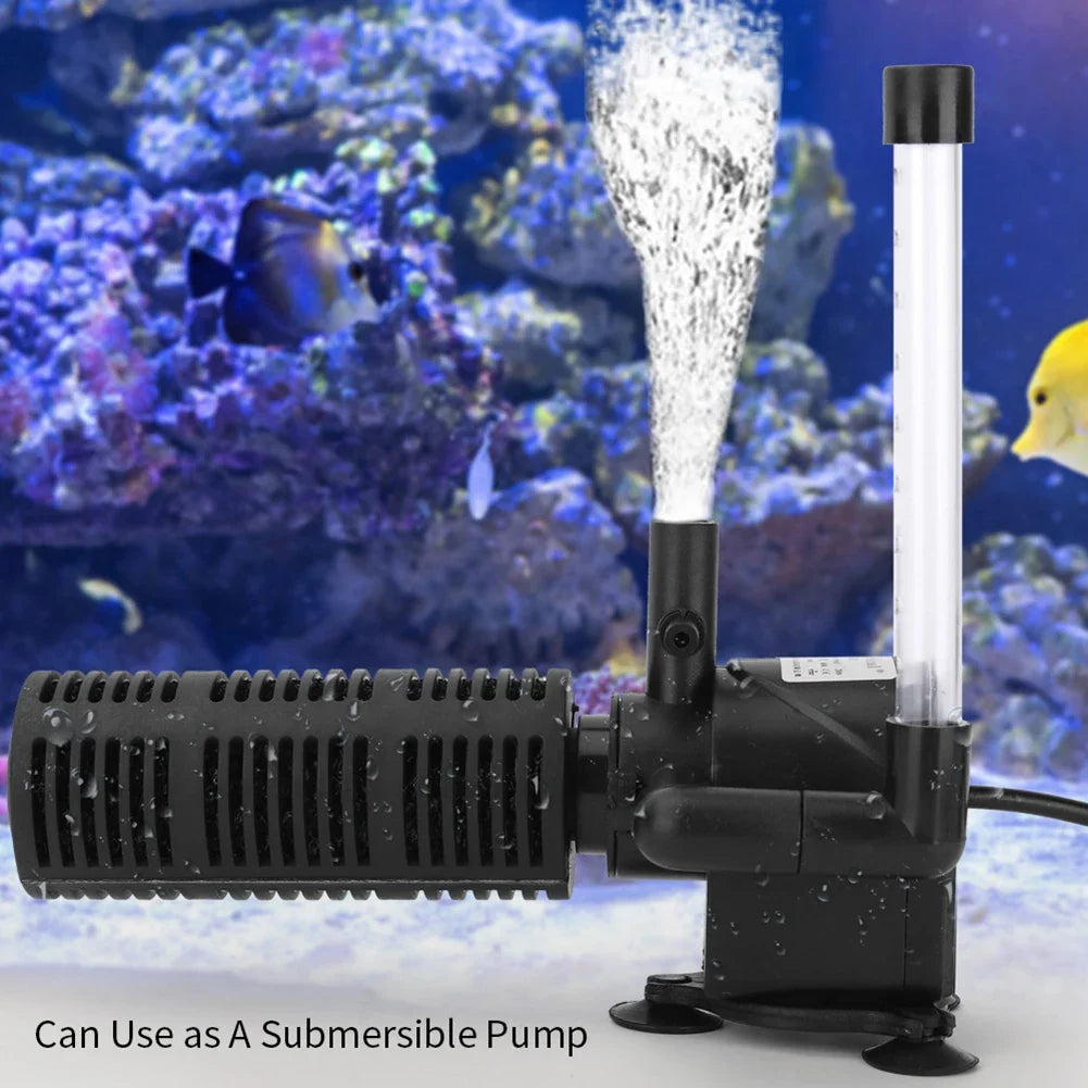 3 In 1 Aeration Water Purifier For Submersible Aquarium