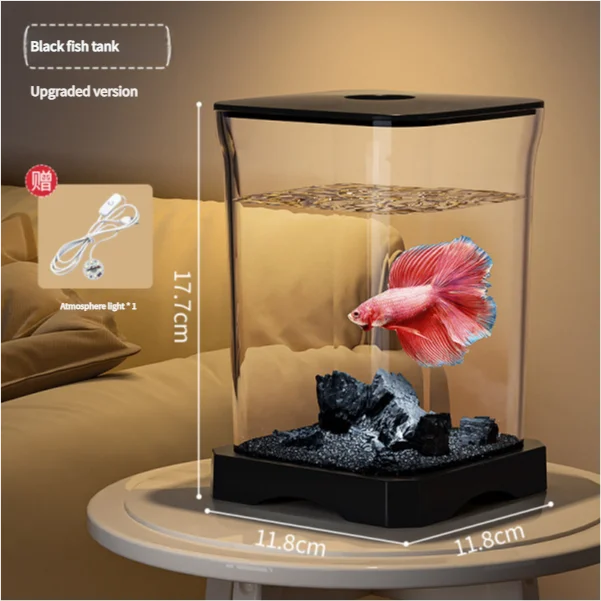 4K Desktop Fish Tank Acrylic With Detachable Panel Premium