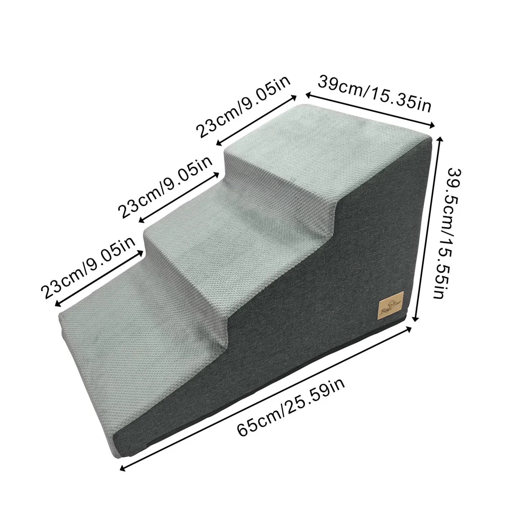 Dog Door Pet Ramp Stairs 3 Step 4 Step High Density Foam