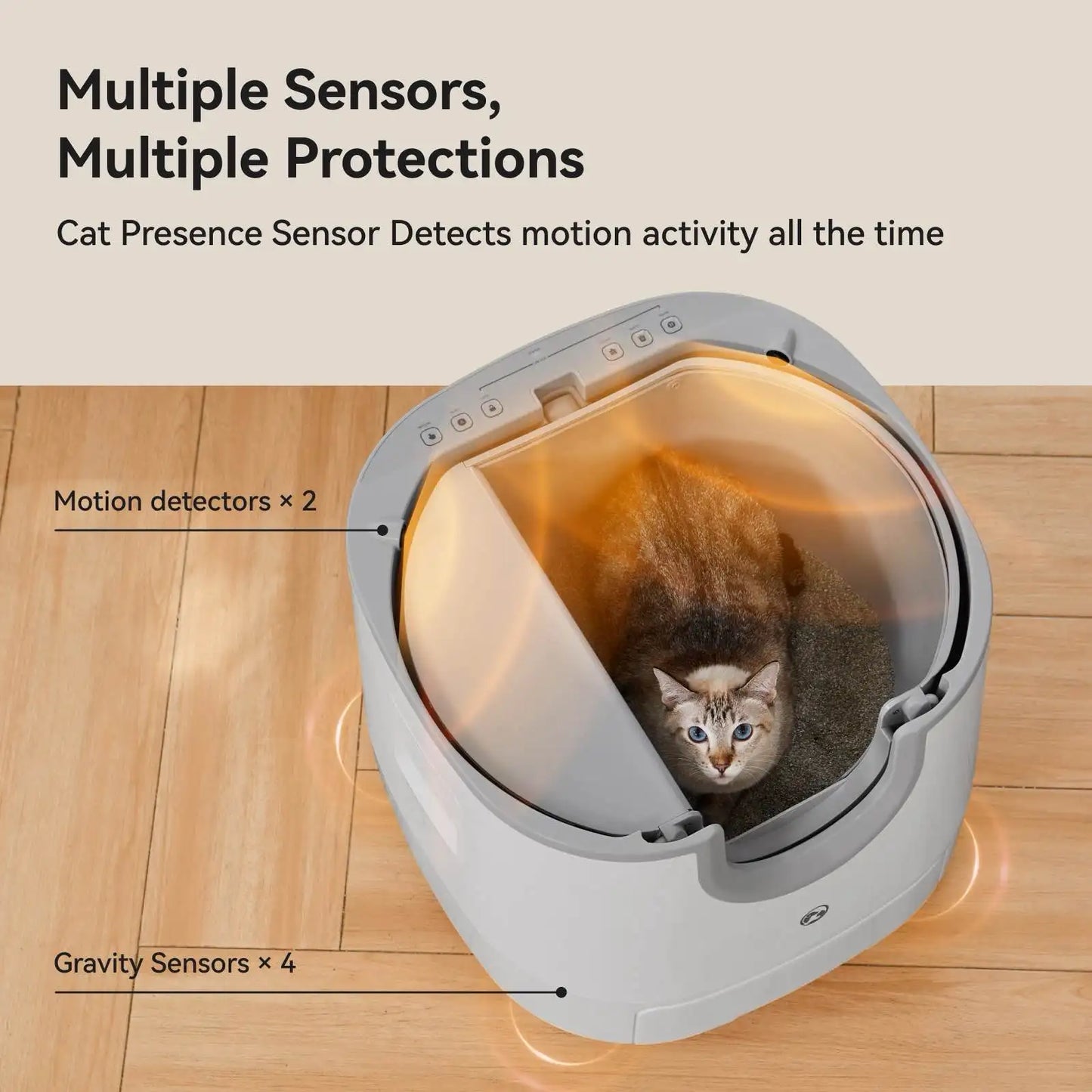 Furoomate Automatic Self Cleaning Smart Litter Box For Cats