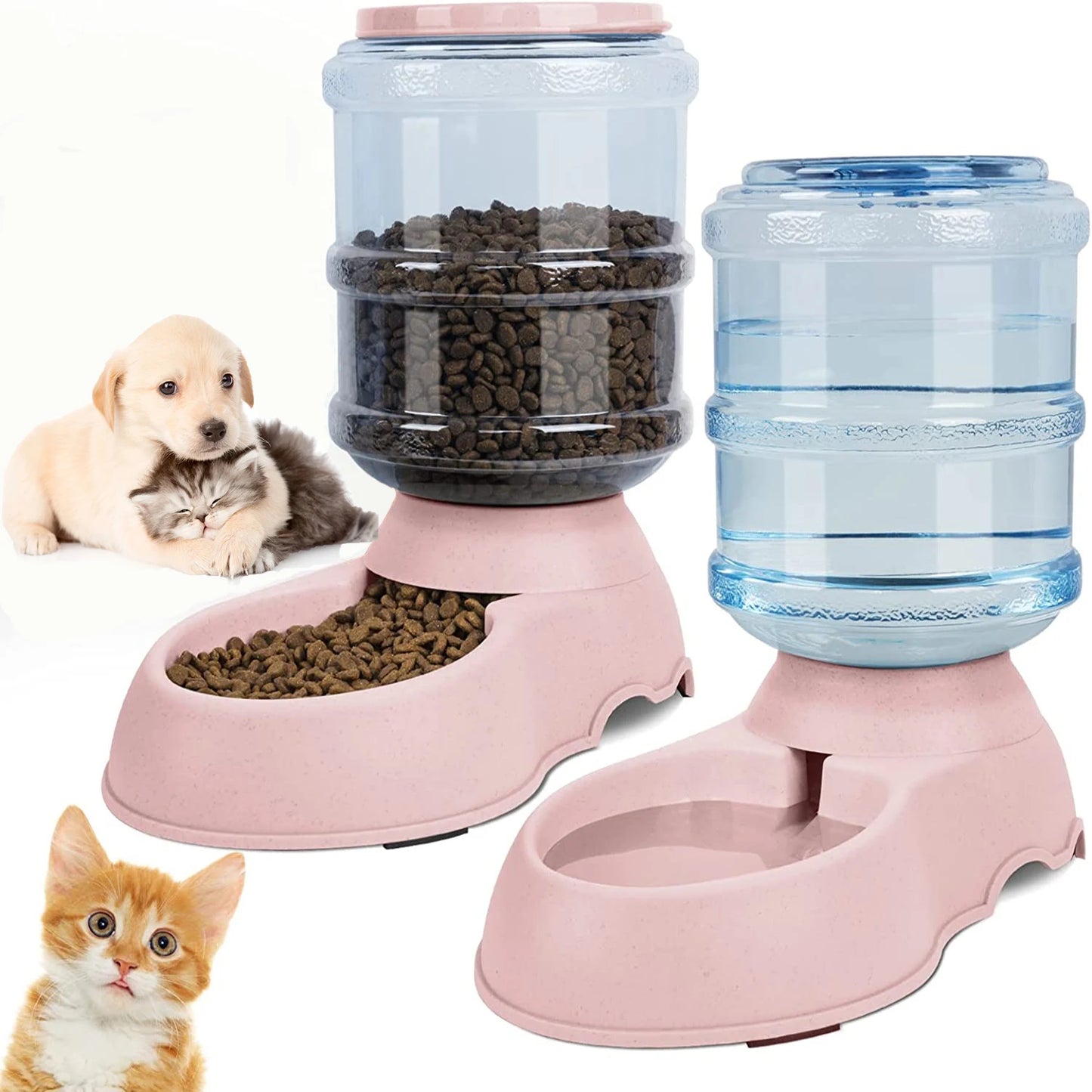 Automatic Water Dispenser Pet Feeder Large Capacity Bowl