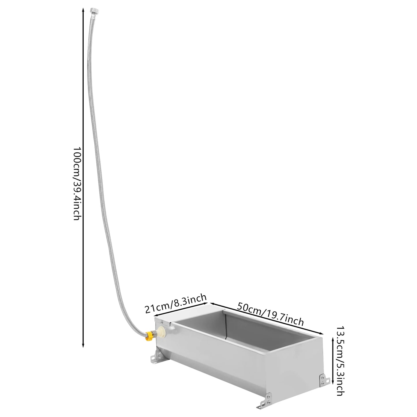 Automatic Self Filling Dog Waterer Tank With Float Valve