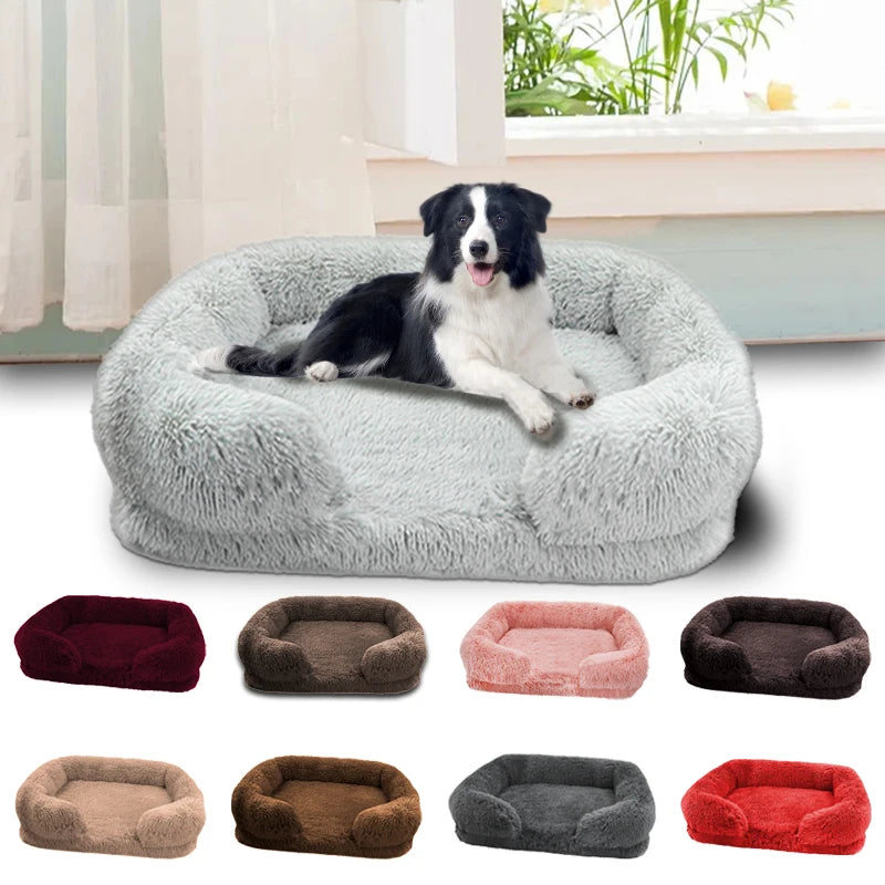 Orthopedic Dog Bed For Large Dogs CN Jiangsu Durable Plush